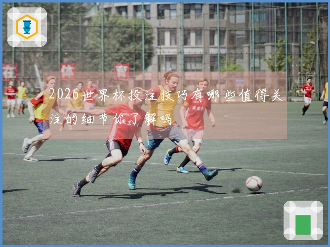 2026世界杯投注技巧有哪些值得关注的细节你了解吗